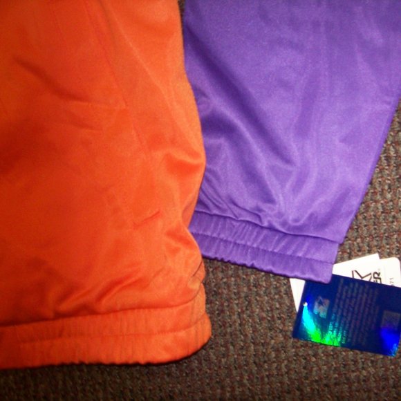 CLEMSON TIGERS NCAA STARTER Full Zip TRACK Jacket with Sewn C Logo M L XL 2X - Picture 8 of 13